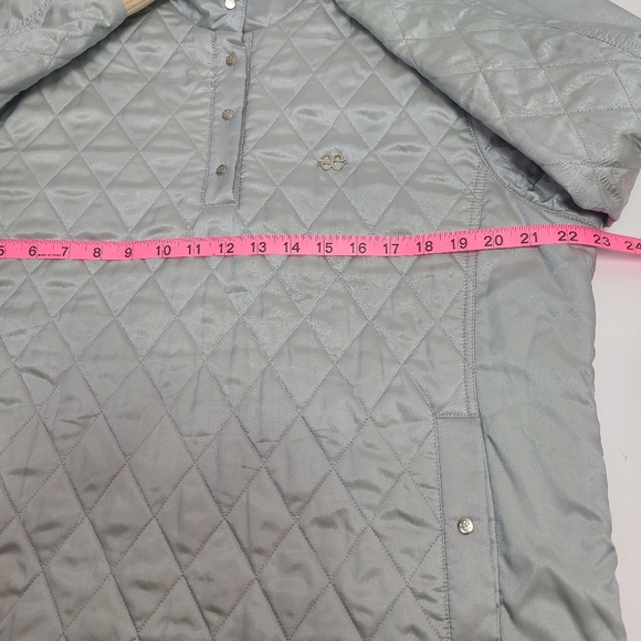 Elegance Paris Sports quilted silver pullover - Picture 6 of 12